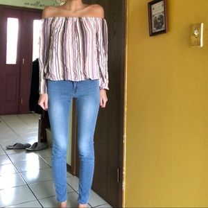 Jeggings with back pockets